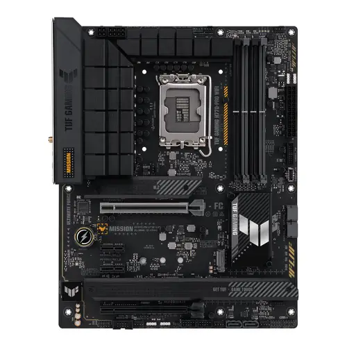 Asus TUF GAMING H770-PRO WIFI Mainboard Sockel (PC) Intel® LGA 1700 Formfaktor (Details) ATX Asus TUF GAMING H770-PRO WIFI Mainboard Sockel (PC) Intel® LGA 1700 Formfaktor (Details) ATX