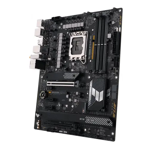 Asus TUF GAMING H770-PRO WIFI Mainboard Sockel (PC) Intel® LGA 1700 Formfaktor (Details) ATX Asus TUF GAMING H770-PRO WIFI Mainboard Sockel (PC) Intel® LGA 1700 Formfaktor (Details) ATX