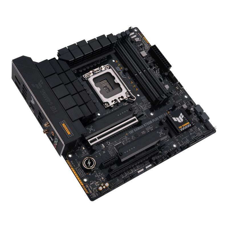 Asus TUF GAMING B760M-PLUS WIFI D4 Mainboard Sockel (PC) Intel® LGA 1700 Formfaktor (Details) Micro-ATX Mainboard-Chipsatz Intel® B760