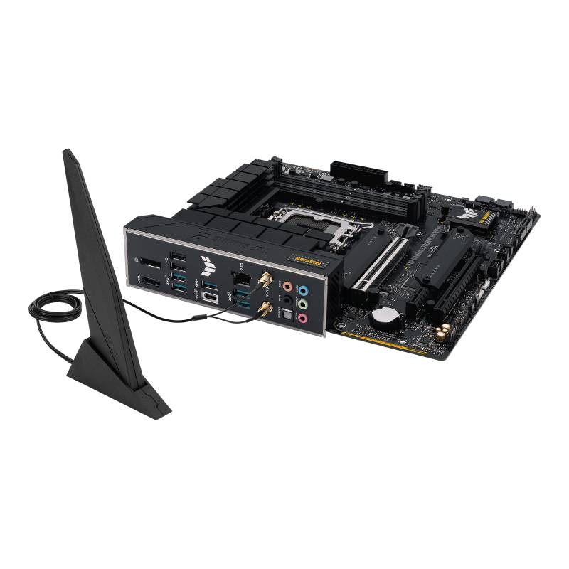 Asus TUF GAMING B760M-PLUS WIFI D4 Mainboard Sockel (PC) Intel® LGA 1700 Formfaktor (Details) Micro-ATX Mainboard-Chipsatz Intel® B760