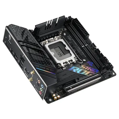 Asus ROG STRIX B760-I GAMING WIFI Mainboard Sockel (PC) Intel® LGA 1700 Formfaktor (Details) Mini-ITX Mainboard-Chipsatz Intel® Asus ROG STRIX B760-I GAMING WIFI Mainboard Sockel (PC) Intel® LGA 1700 Formfaktor (Details) Mini-ITX Mainboard-Chipsatz Intel®
