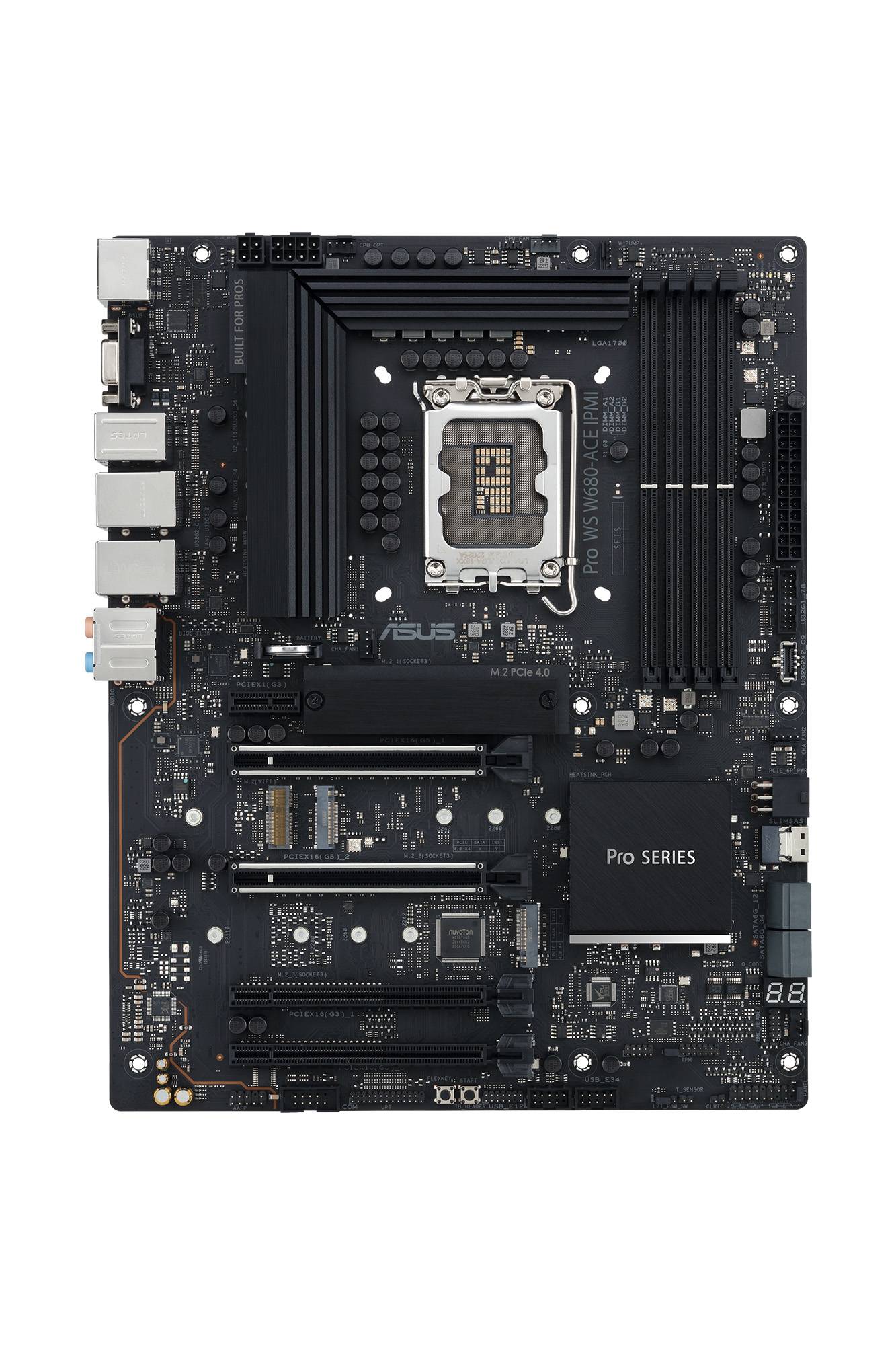 Asus PRO WS W680-ACE IPMI Mainboard Sockel (PC) Intel® LGA 1700 Formfaktor (Details) ATX Mainboard-Chipsatz Intel® W680