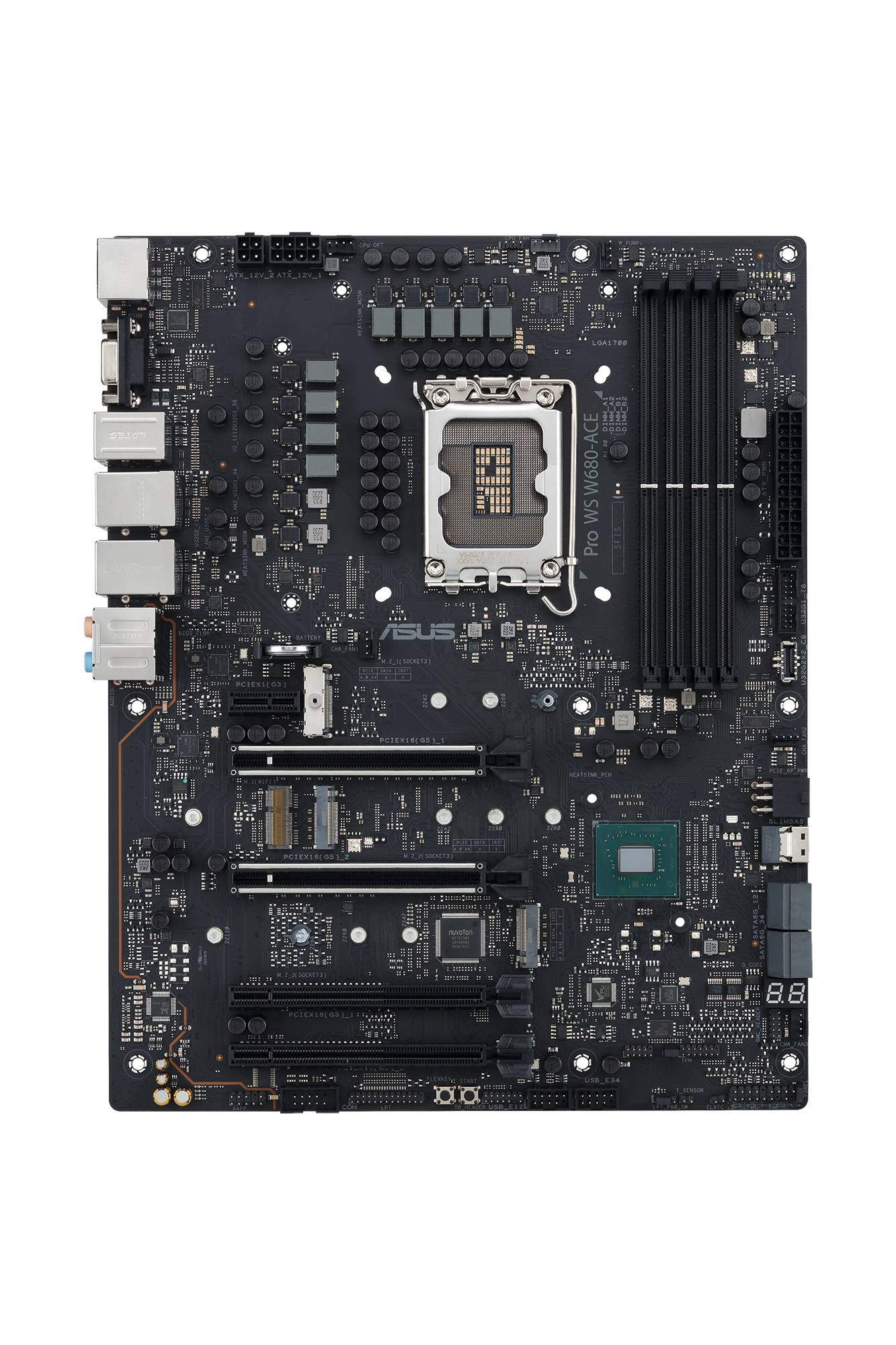 Asus PRO WS W680-ACE Mainboard Sockel (PC) Intel® LGA 1700 Formfaktor (Details) ATX