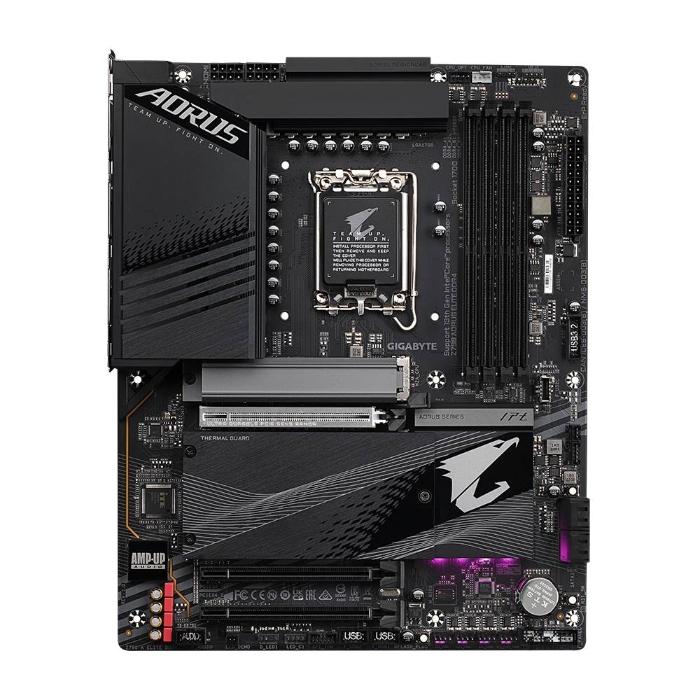 Gigabyte Z790 AORUS ELITE DDR4 Mainboard Sockel (PC) Intel® LGA 1700 Formfaktor (Details) ATX Mainboard-Chipsatz Intel® Z790