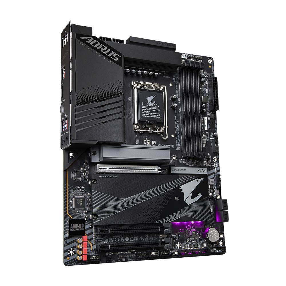 Gigabyte Z790 AORUS ELITE DDR4 Mainboard Sockel (PC) Intel® LGA 1700 Formfaktor (Details) ATX Mainboard-Chipsatz Intel® Z790