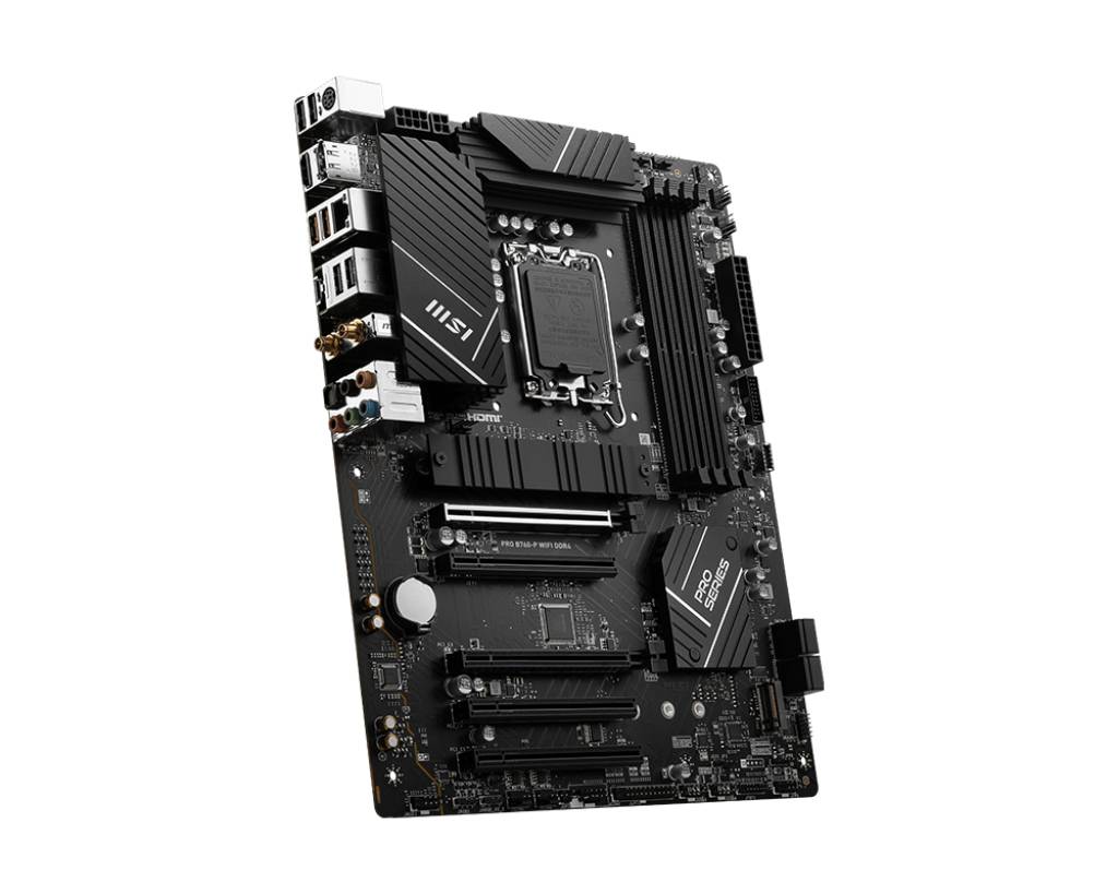 MSI PRO B760-P WIFI DDR4 Mainboard Sockel (PC) Intel® LGA 1700 Formfaktor (Details) Micro-ATX