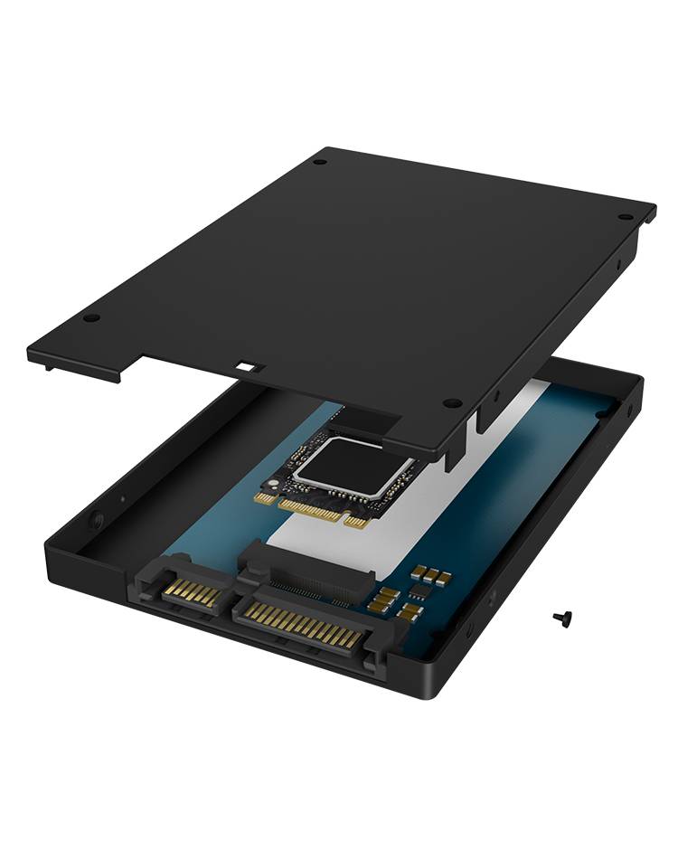 ICY BOX IB-M2S253 6.35cm (2.5 Zoll)-Festplattengehäuse