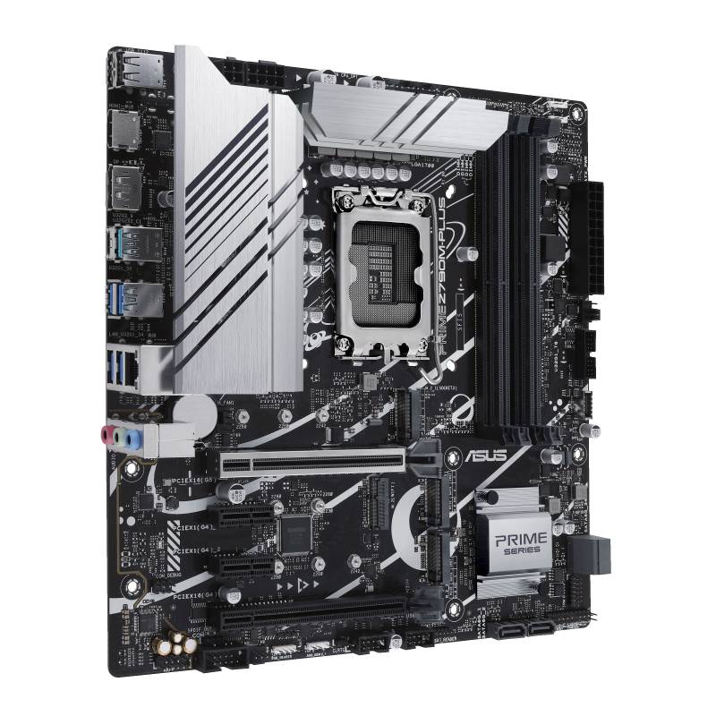 Asus PRIME Z790M-PLUS Mainboard Sockel (PC) Intel® LGA 1700 Formfaktor (Details) Micro-ATX Mainboard-Chipsatz Intel® Z790