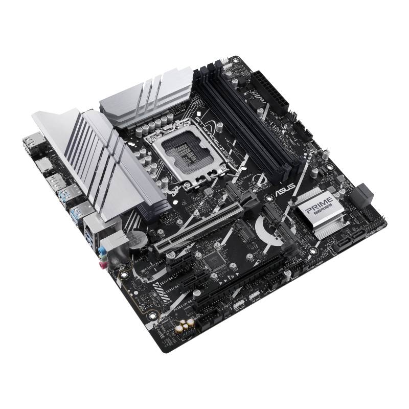 Asus PRIME Z790M-PLUS Mainboard Sockel (PC) Intel® LGA 1700 Formfaktor (Details) Micro-ATX Mainboard-Chipsatz Intel® Z790