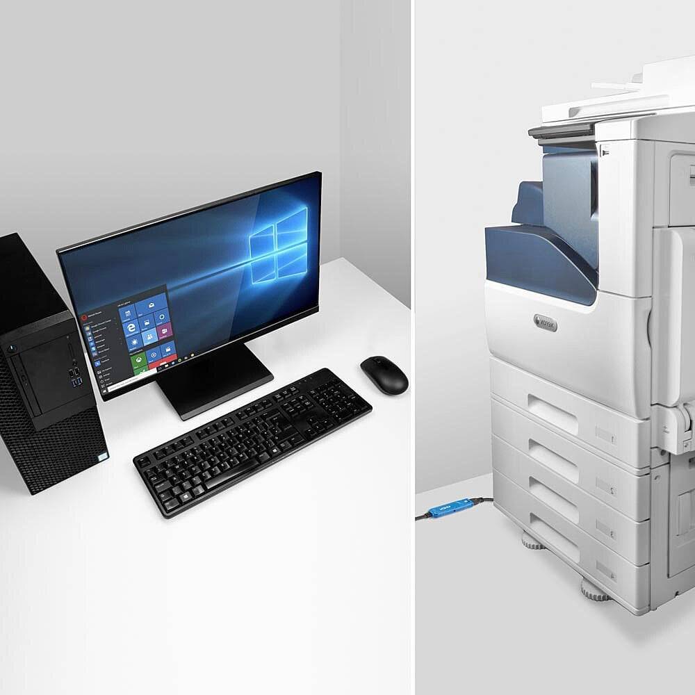 LINDY USB-Kabel USB 3.2 Gen1 USB-A Stecker, USB-A Buchse 20.00m Schwarz 43361