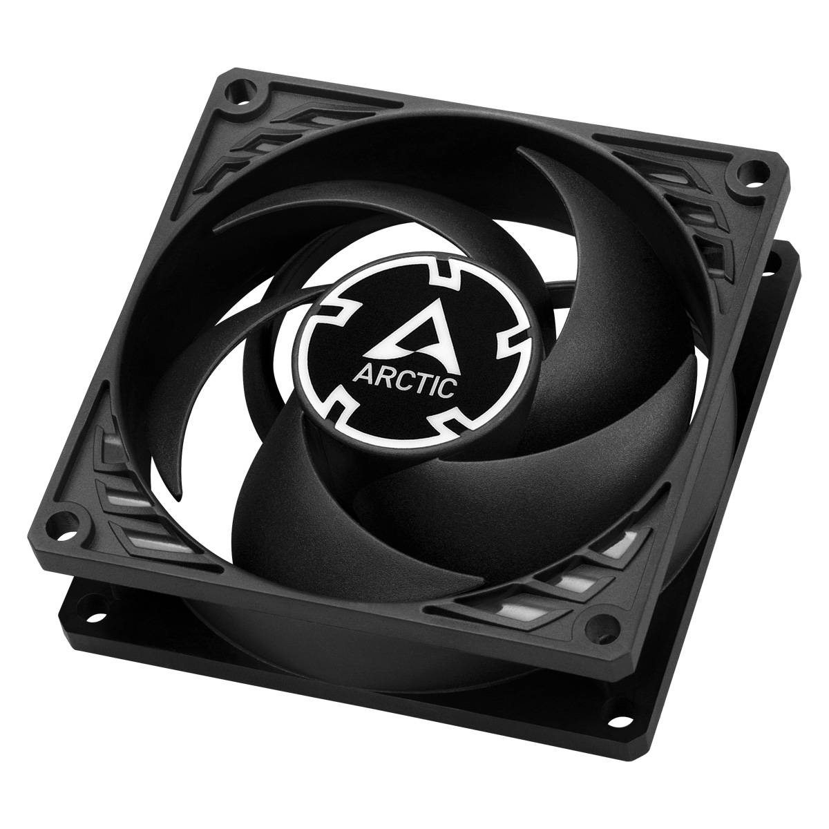 Arctic P8 PC-Gehäuse-Lüfter Schwarz (B x H x T) 80 x 80 x 25 mm
