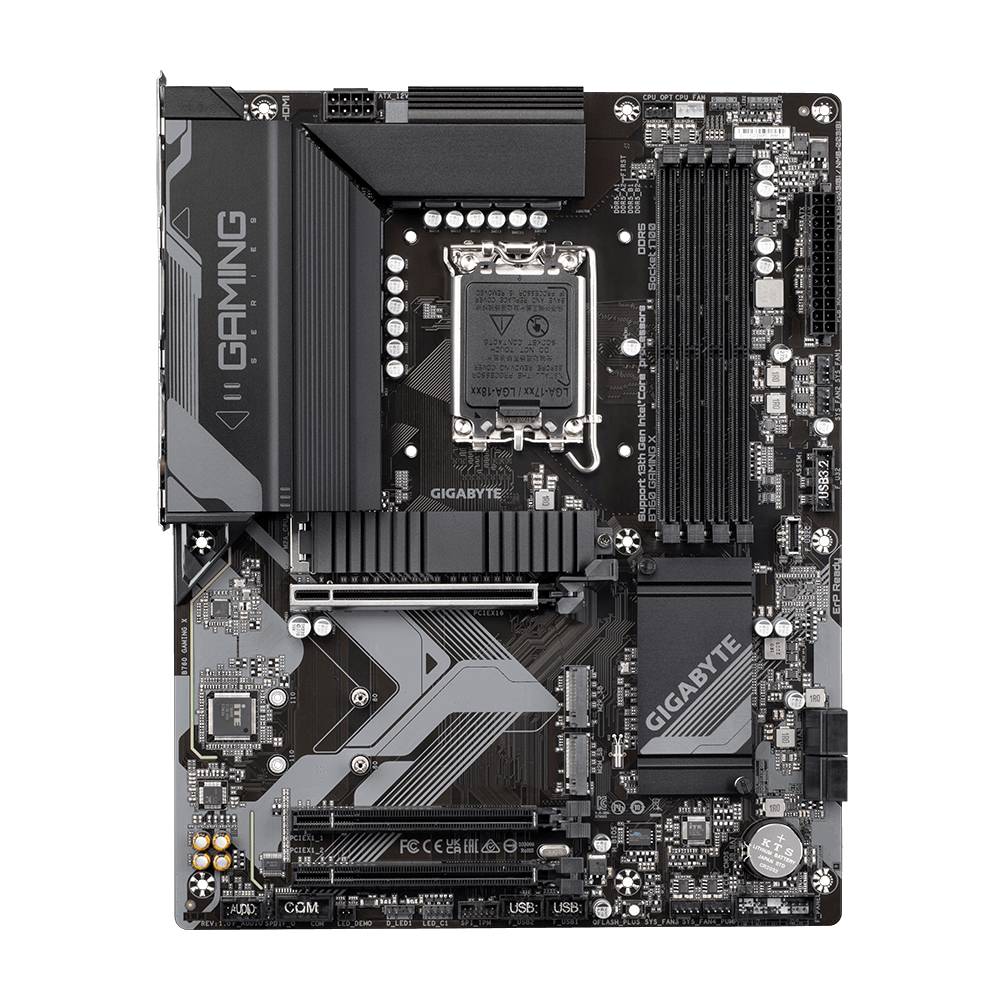 Gigabyte B760 GAMING X Mainboard Sockel (PC) Intel® LGA 1700 Formfaktor (Details) ATX Mainboard-Chipsatz Intel® B760 Express