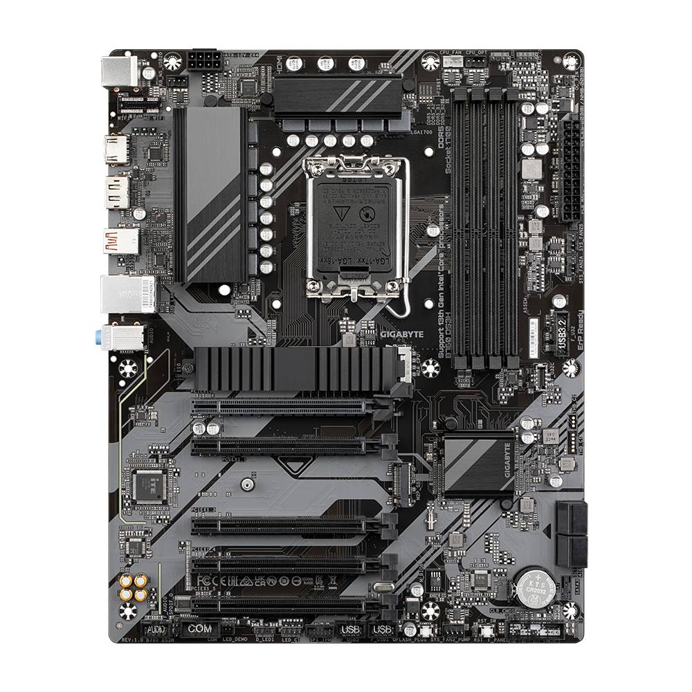 Gigabyte B760 DS3H Mainboard Sockel (PC) Intel® LGA 1700 Formfaktor (Details) ATX Mainboard-Chipsatz Intel® B760 Express