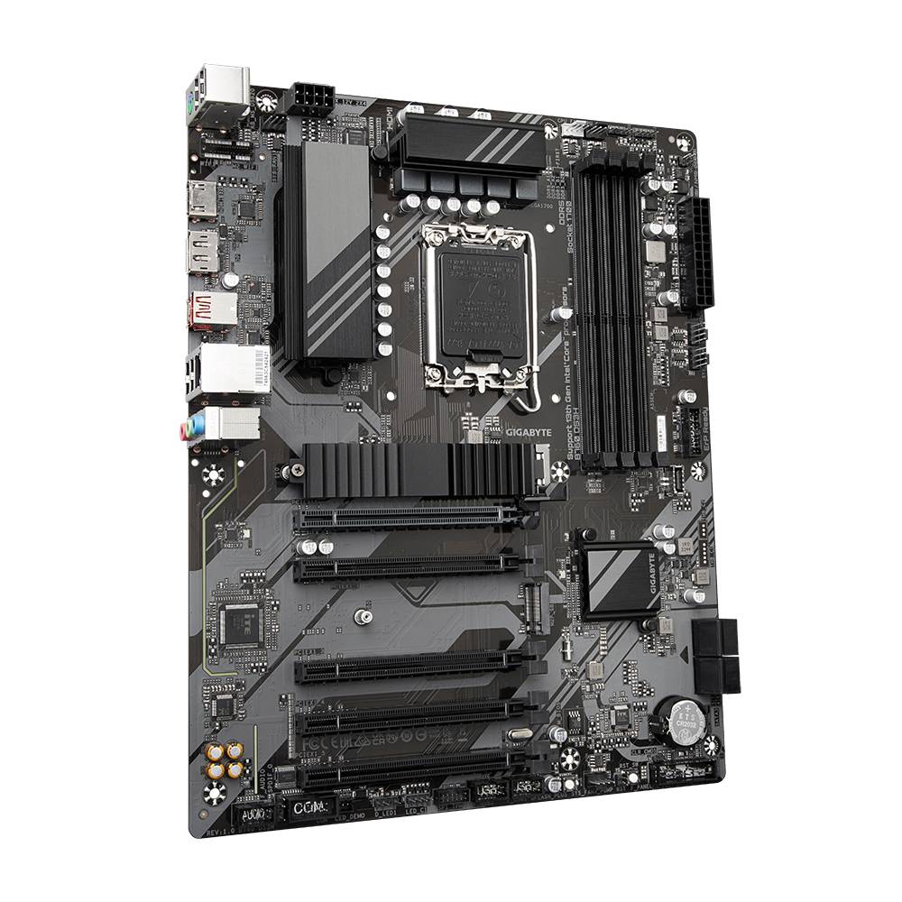 Gigabyte B760 DS3H Mainboard Sockel (PC) Intel® LGA 1700 Formfaktor (Details) ATX Mainboard-Chipsatz Intel® B760 Express
