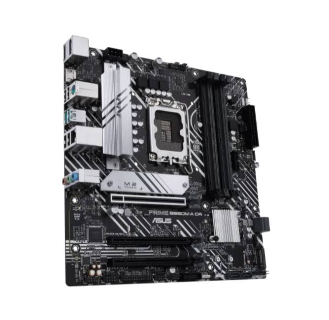 Asus PRIME B660M-A D4-CSM Mainboard Sockel (PC) Intel® LGA 1700 Formfaktor (Details) Micro-ATX Mainboard-Chipsatz Intel® B660