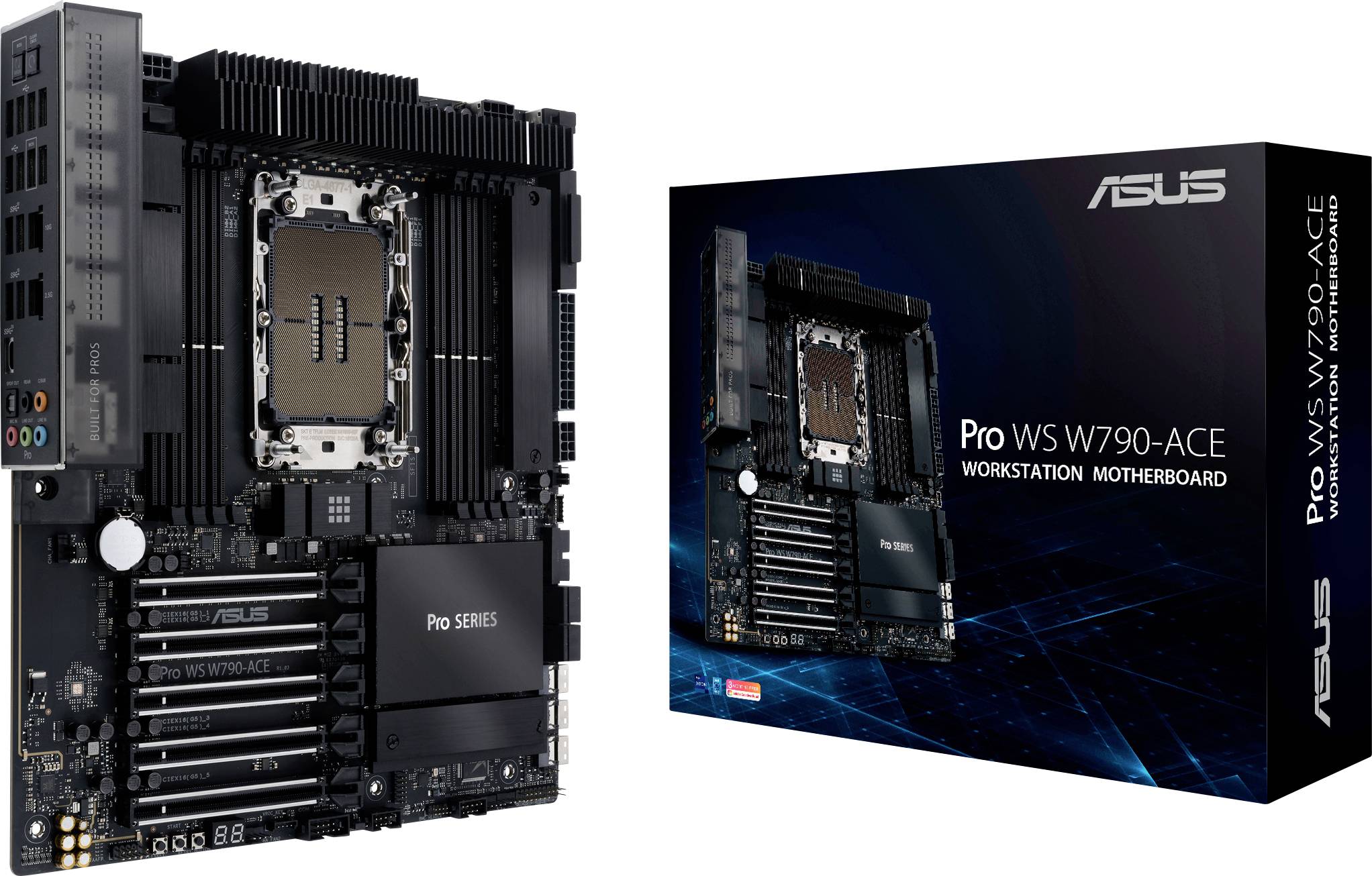 Asus MB PRO WS W790-ACE Mainboard Formfaktor (Details) SSI CEB