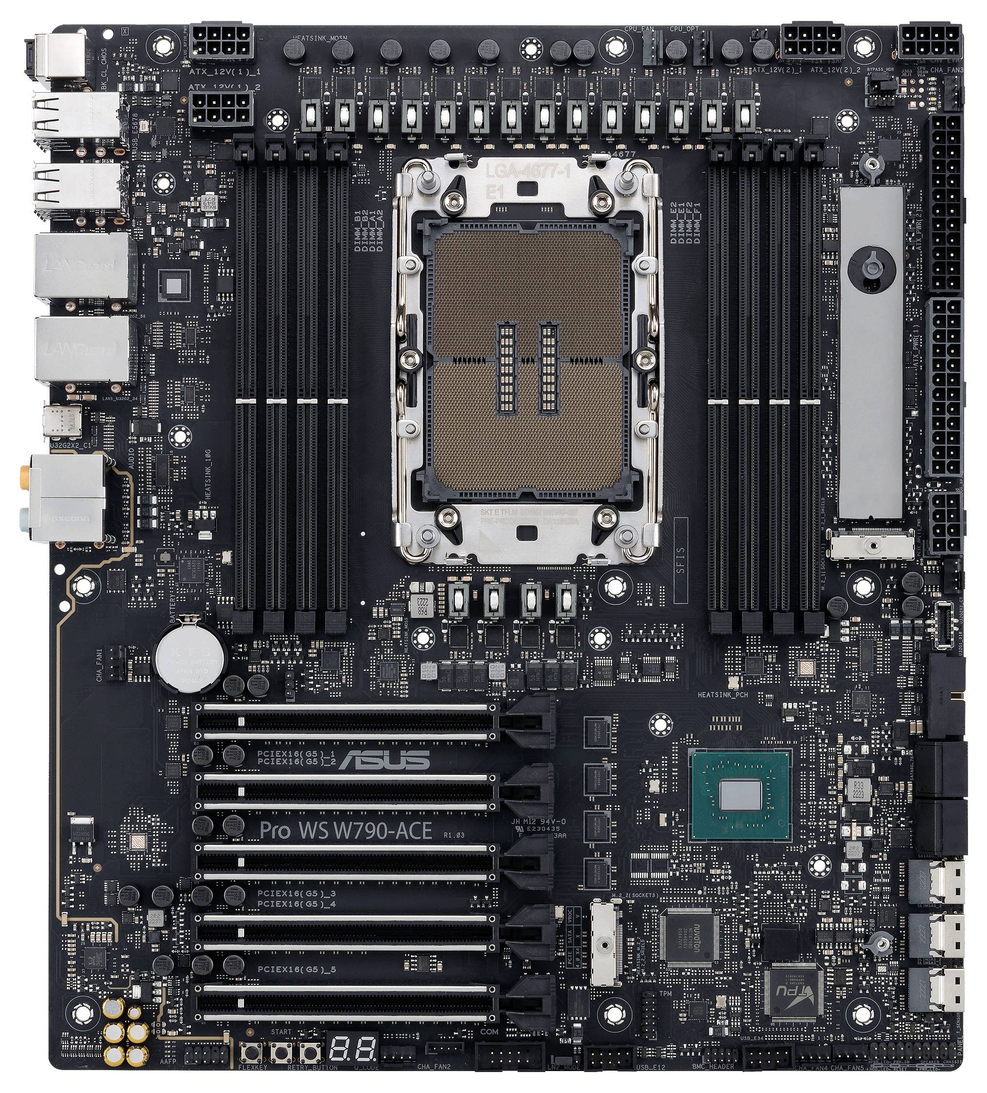 Asus MB PRO WS W790-ACE Mainboard Formfaktor (Details) SSI CEB