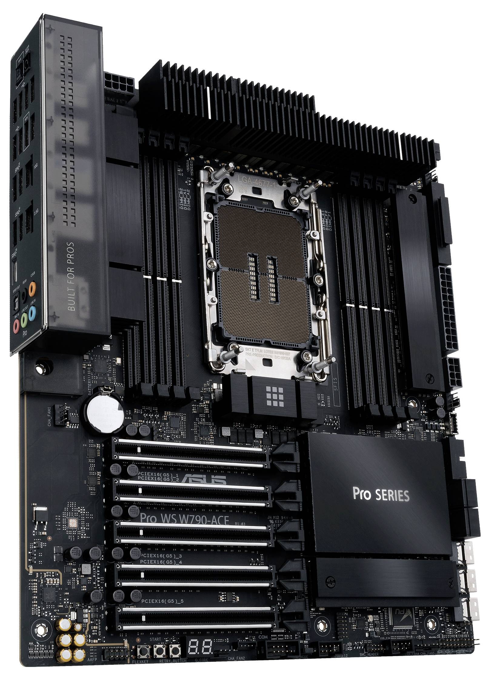 Asus MB PRO WS W790-ACE Mainboard Formfaktor (Details) SSI CEB