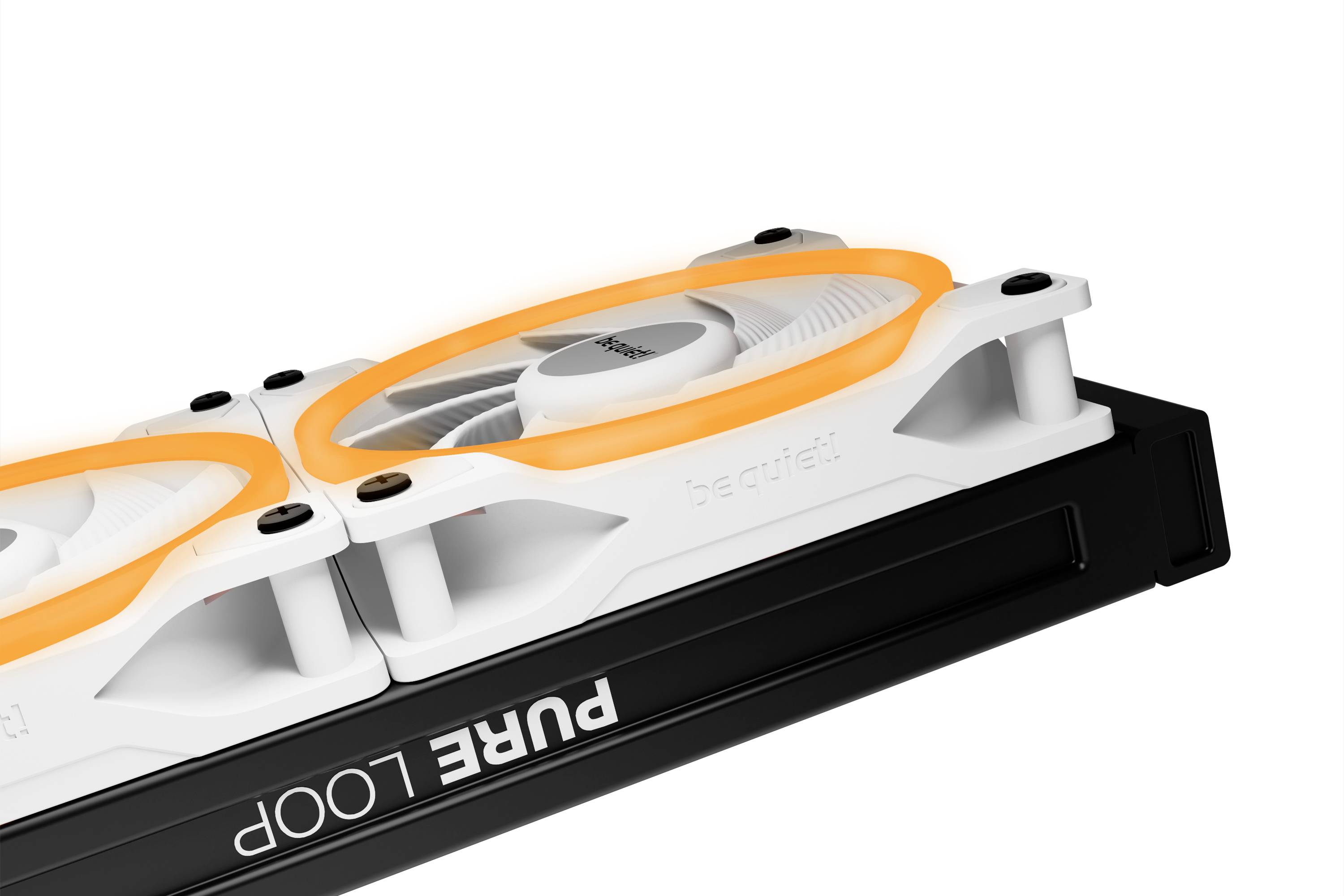 BeQuiet LIGHT WINGS WHITE 140mm high-speed PWM Triple Pack PC-Gehäuse-Lüfter Weiß (B x H x T) 140 x 140 x 25mm inkl