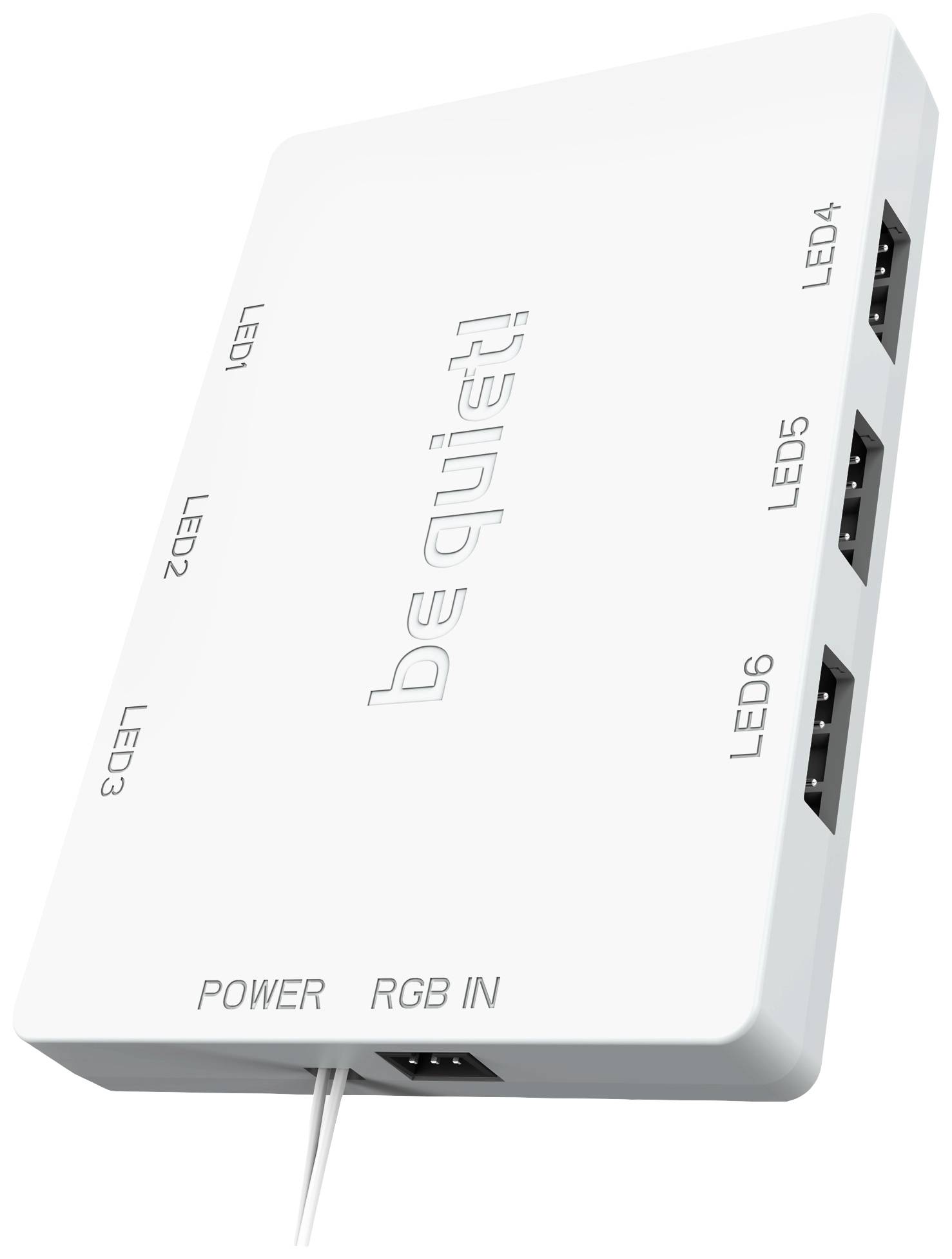 BeQuiet LIGHT WINGS WHITE 140mm high-speed PWM Triple Pack PC-Gehäuse-Lüfter Weiß (B x H x T) 140 x 140 x 25mm inkl