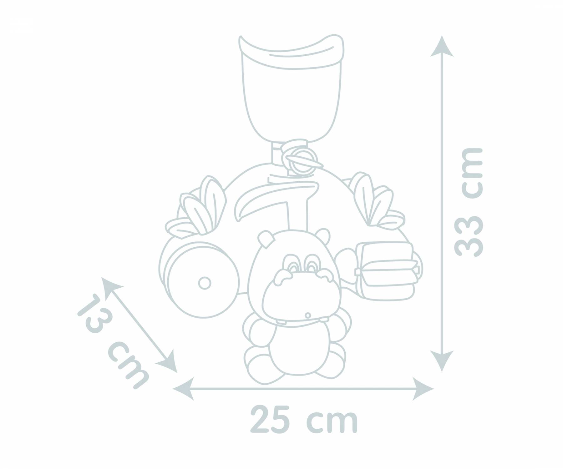 Smoby Little Smoby HIPP'O Badewannenspielzeug 140405