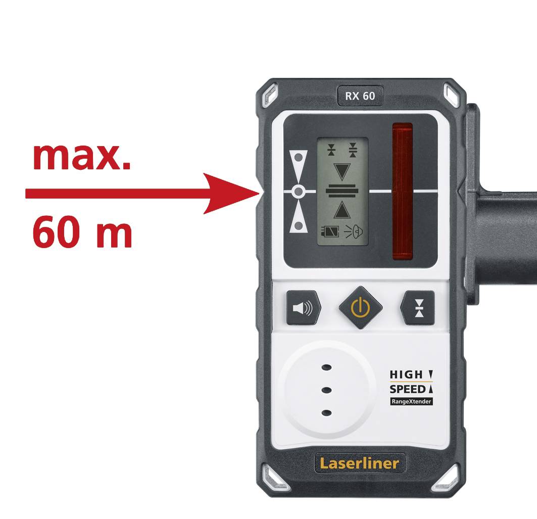 Laserliner 033.50A Laserempfänger für Linienlaser Passend für (Marke-Nivelliergeräte) Laserliner