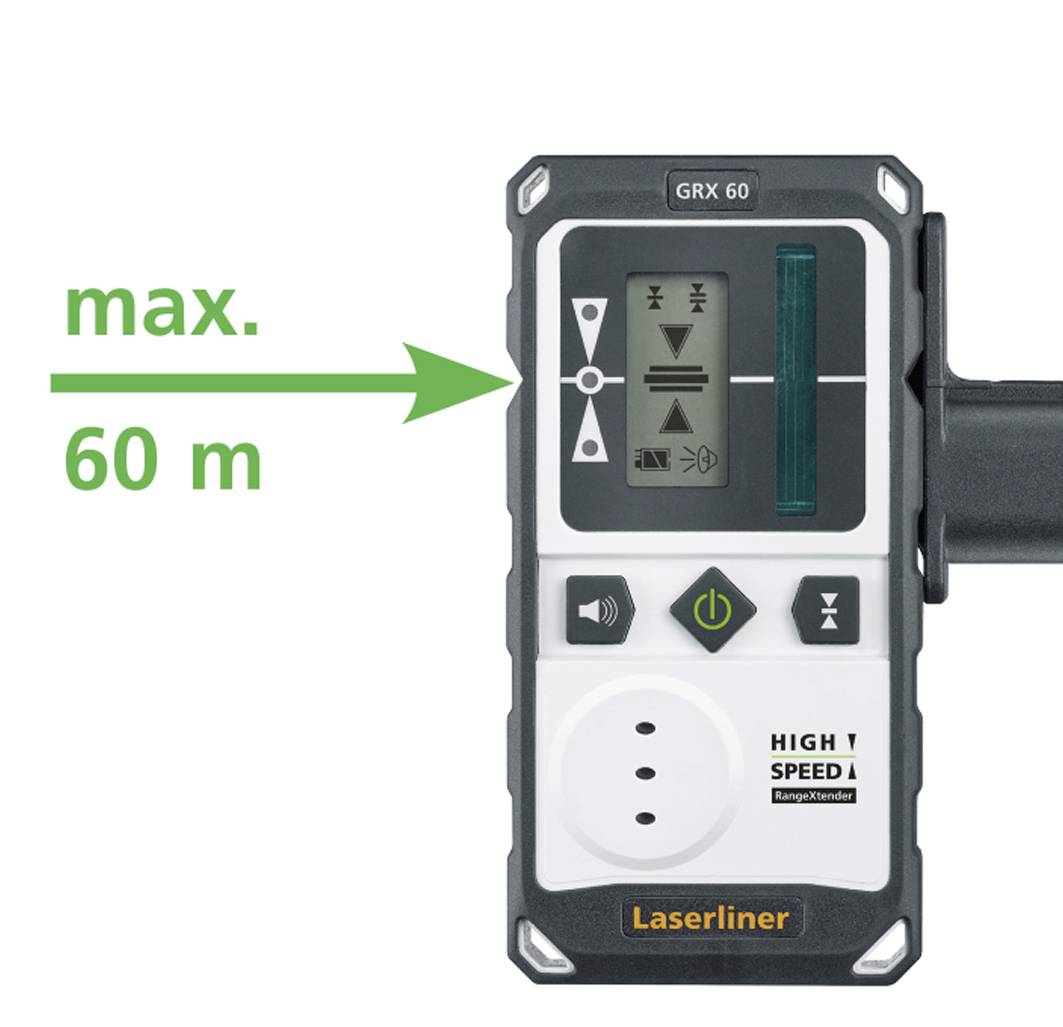 Laserliner 033.55A Laserempfänger für Linienlaser Passend für (Marke-Nivelliergeräte) Laserliner