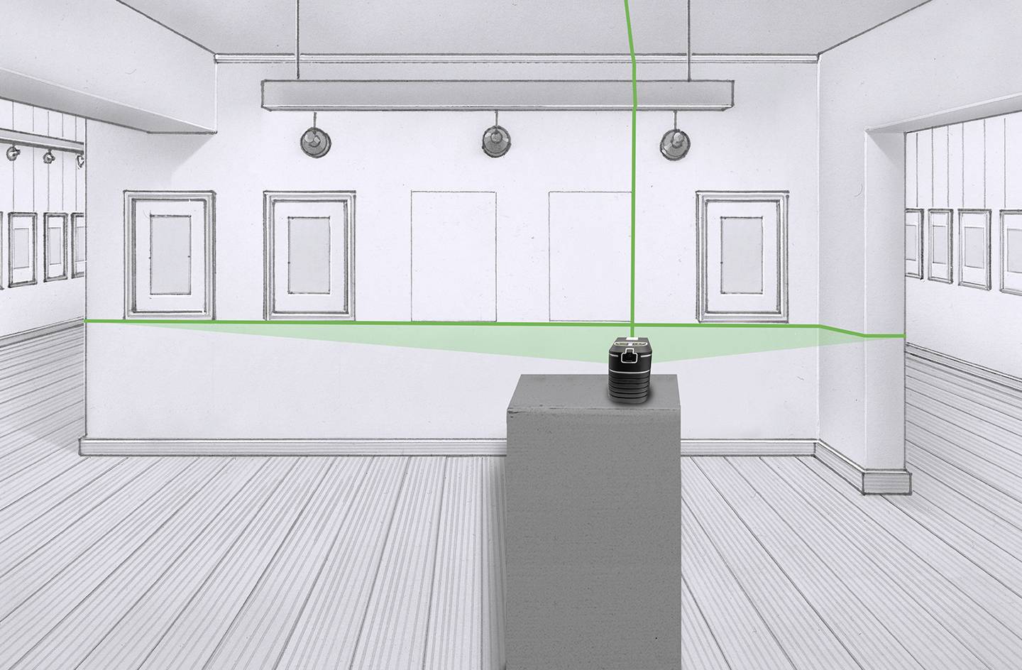 Laserliner PocketCross-Laser 2G Kreuzlinienlaser selbstnivellierend