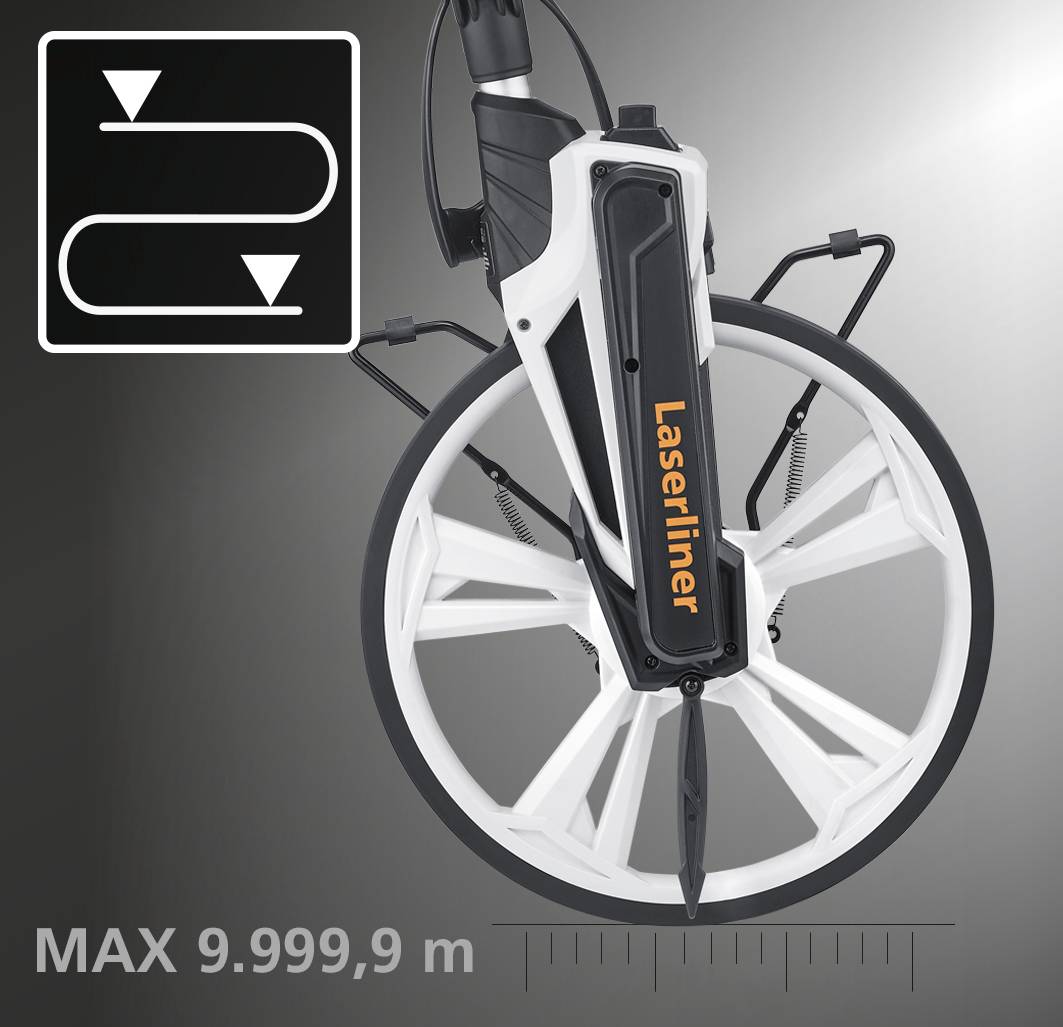 Laserliner RollPilot X12 Messrad 999.99m