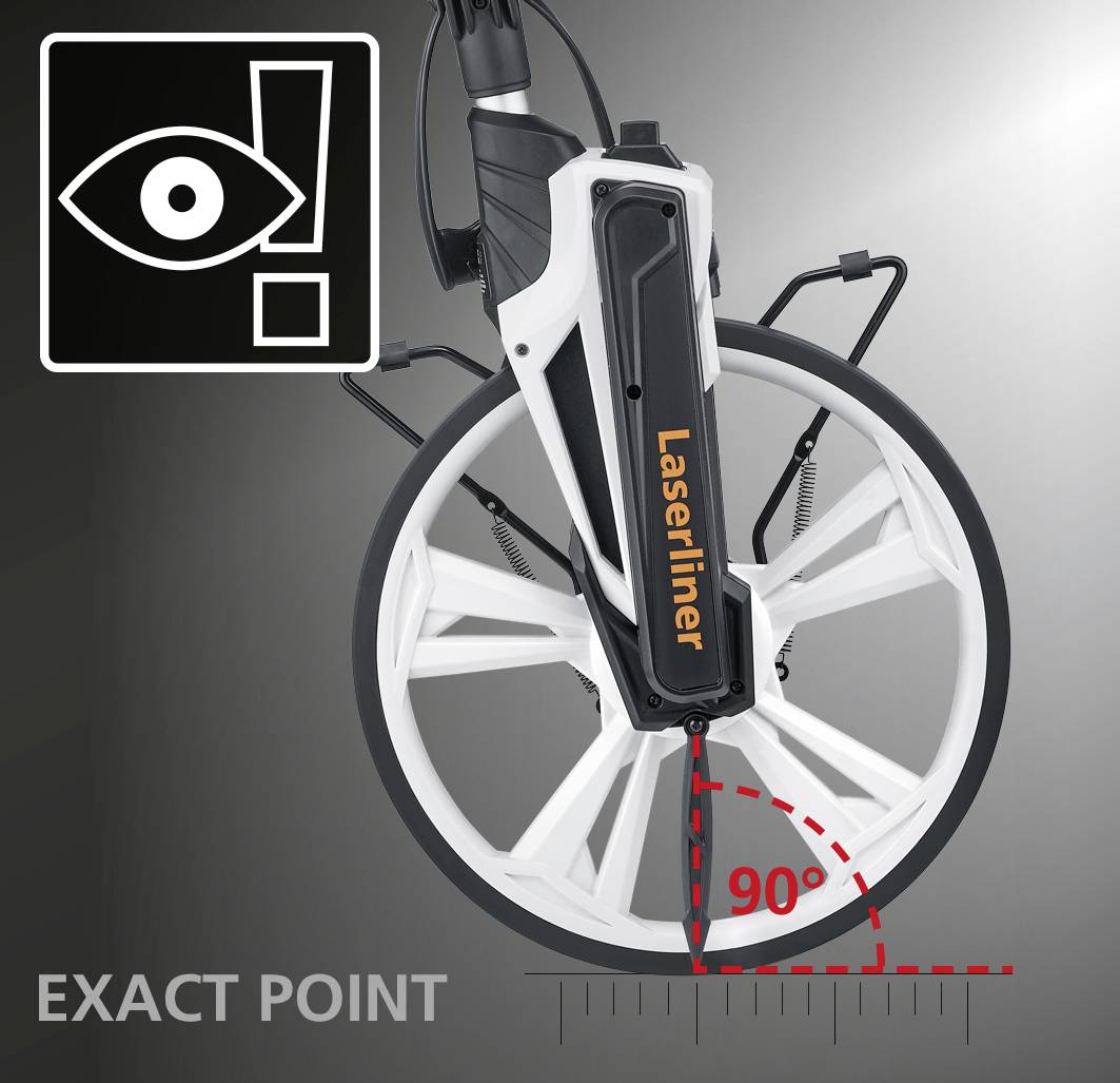 Laserliner RollPilot X12 Messrad 999.99m