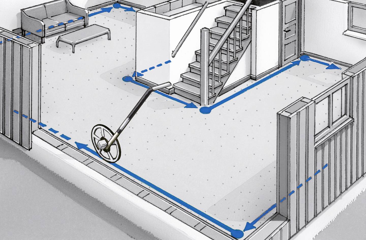 Laserliner RollPilot X12 Messrad 999.99m