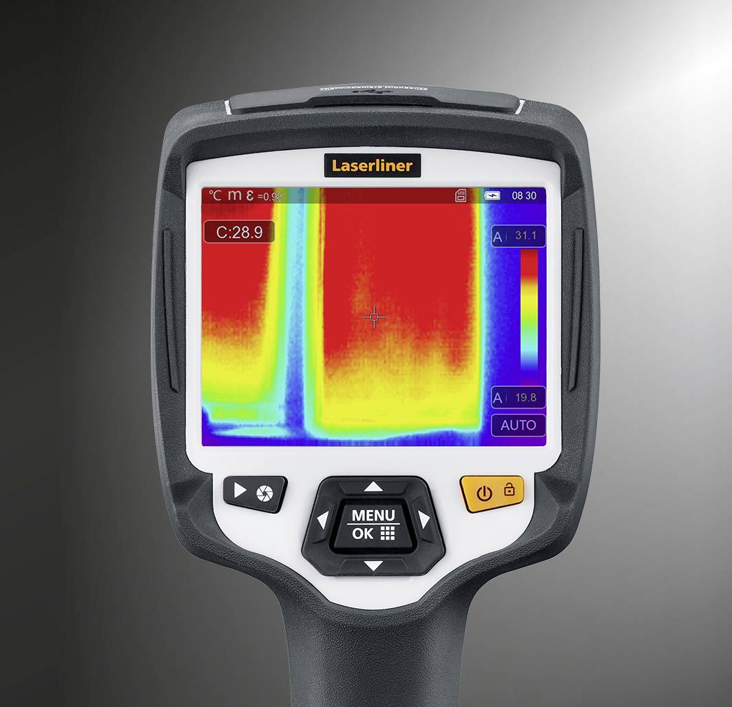 Laserliner ThermoCamera HighSense Wärmebildkamera -20 bis +650 °C 160 x 120 Pixel 9 Hz