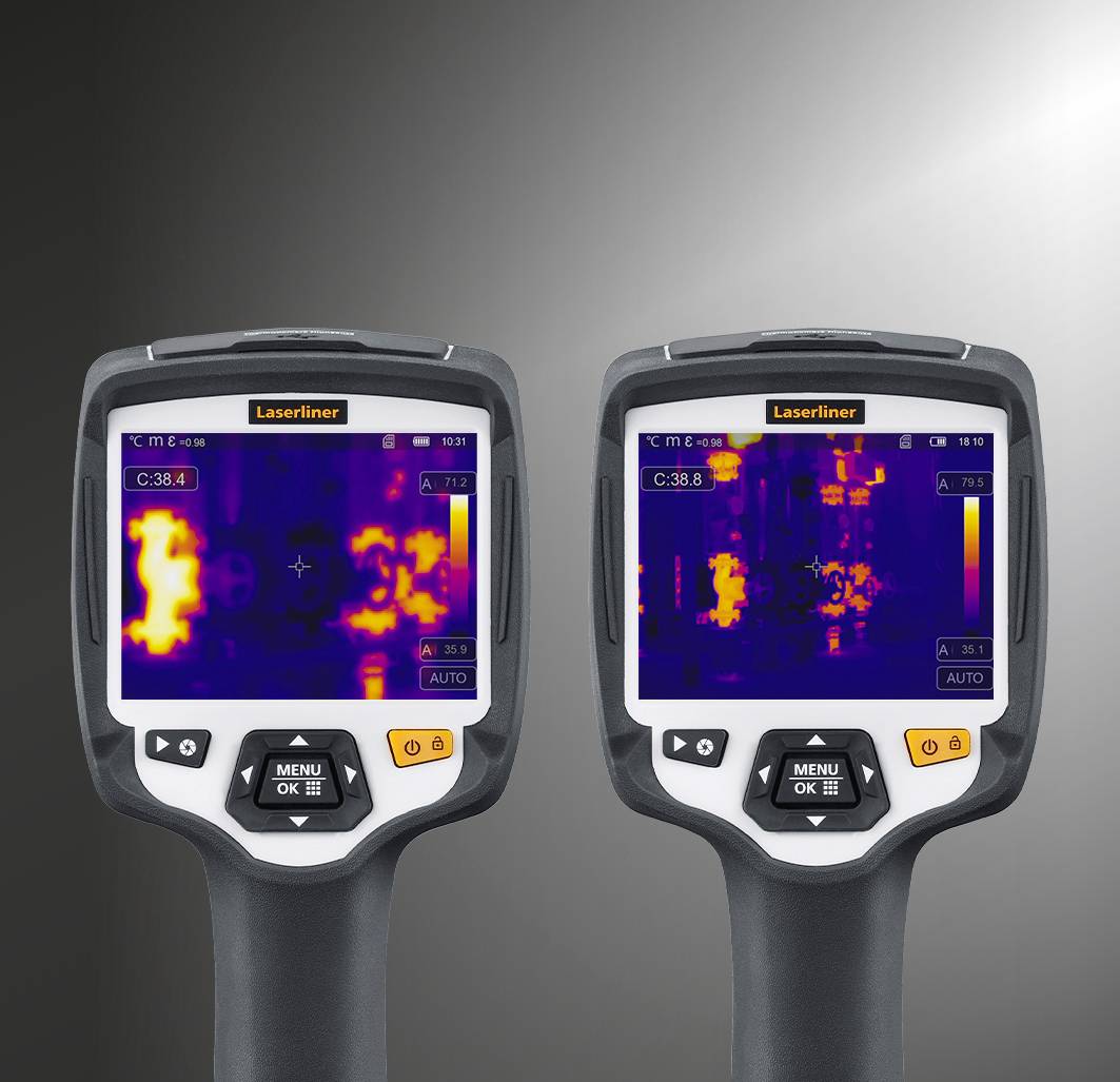 Laserliner ThermoCamera HighSense Pro Wärmebildkamera -20 bis +650 °C 384 x 288 Pixel 9 Hz