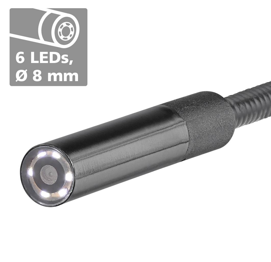 Laserliner 082.261A Inspektions-Kamera Sonden-Ø: 8mm Sonden-Länge: 1m