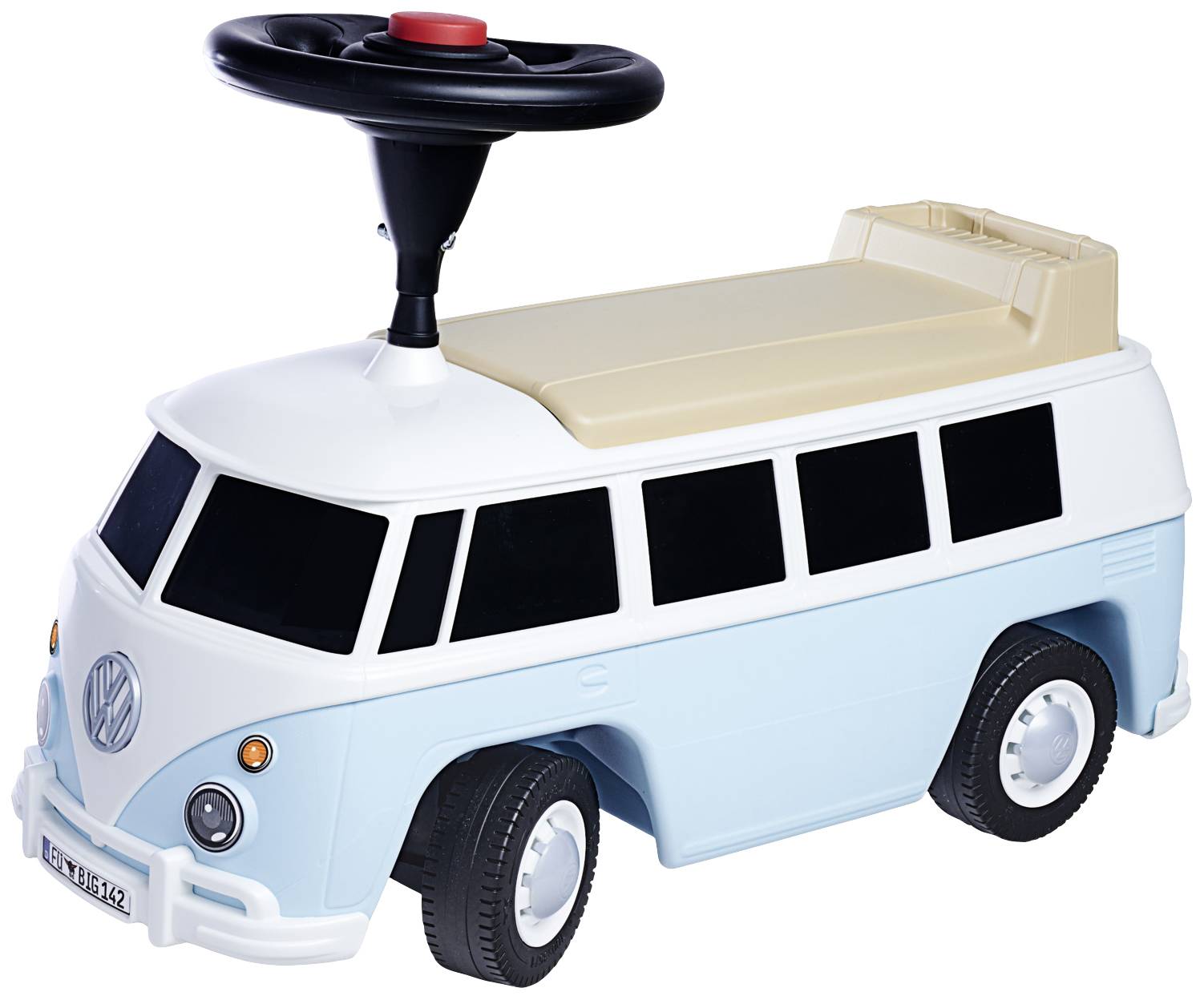 BIG Rutschauto Baby VW T1 Blau