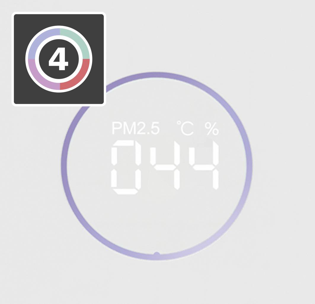 Laserliner 085.360A AirBreeze 360UV Luftreiniger 80m² Weiß