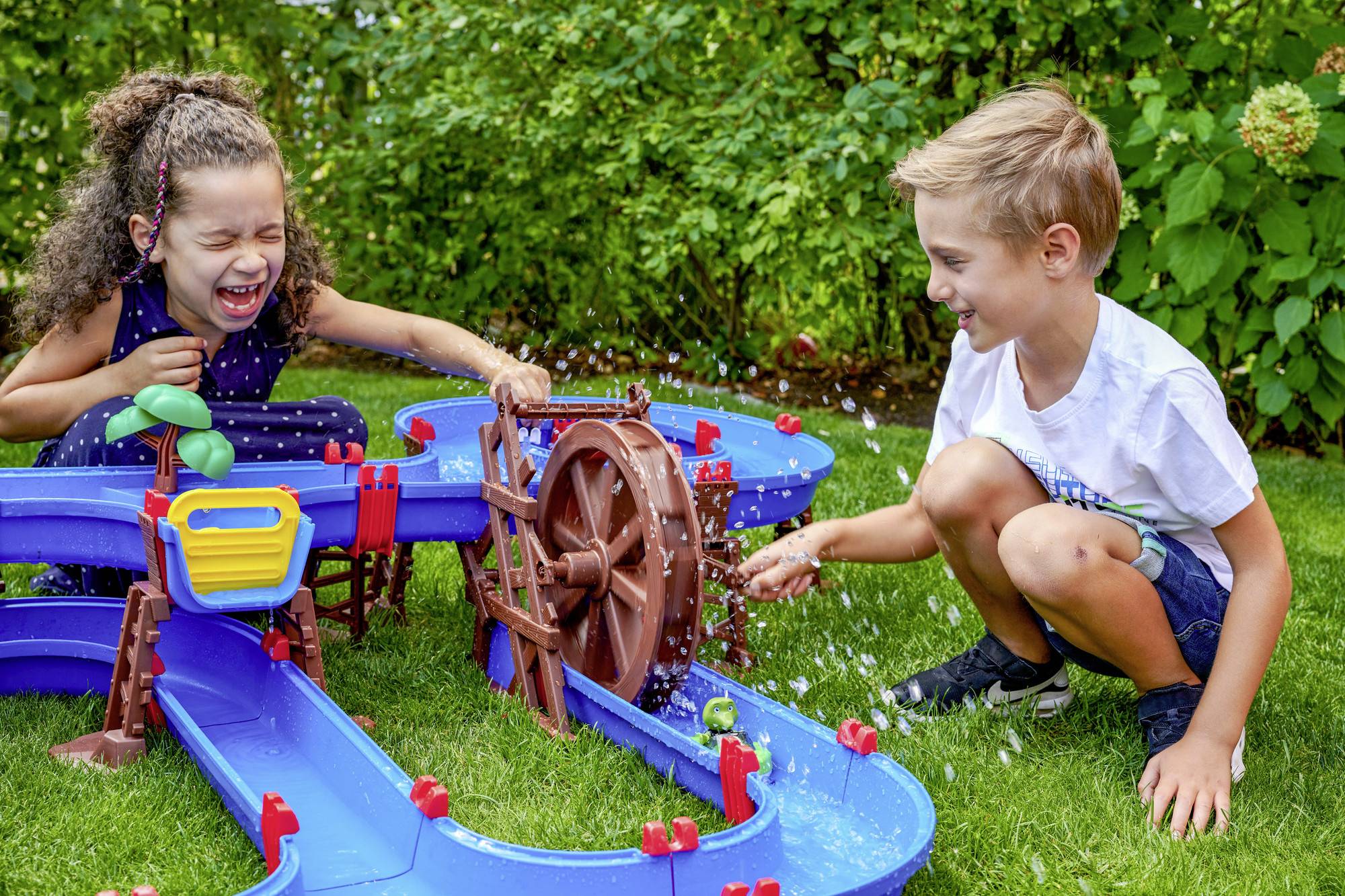 AquaPlay Wasserspielbahn MegaWaterWheel