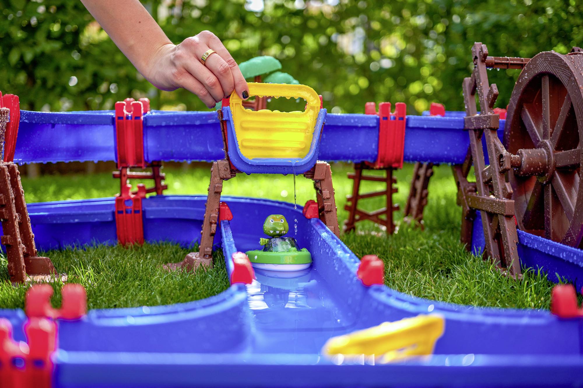 AquaPlay Wasserspielbahn MegaWaterWheel