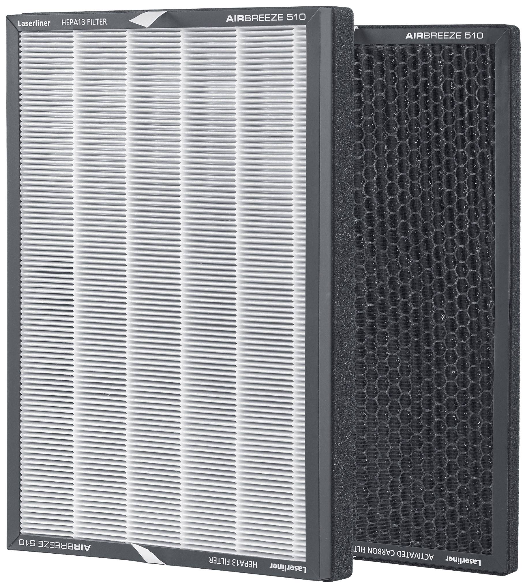 Laserliner 085.511A AirBreeze 510 Filter-Set Ersatz-Filter Weiß/Schwarz