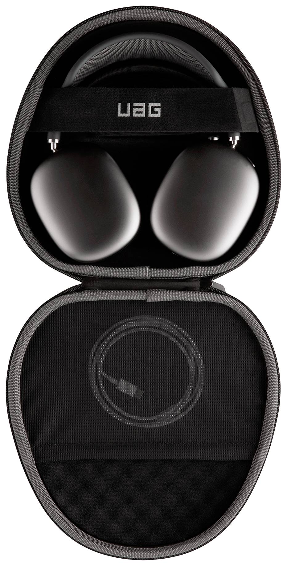 Urban Armor Gear Protective Kopfhörer Tasche Passend für (Kopfhörer):Over-Ear-Kopfhörer Schwarz