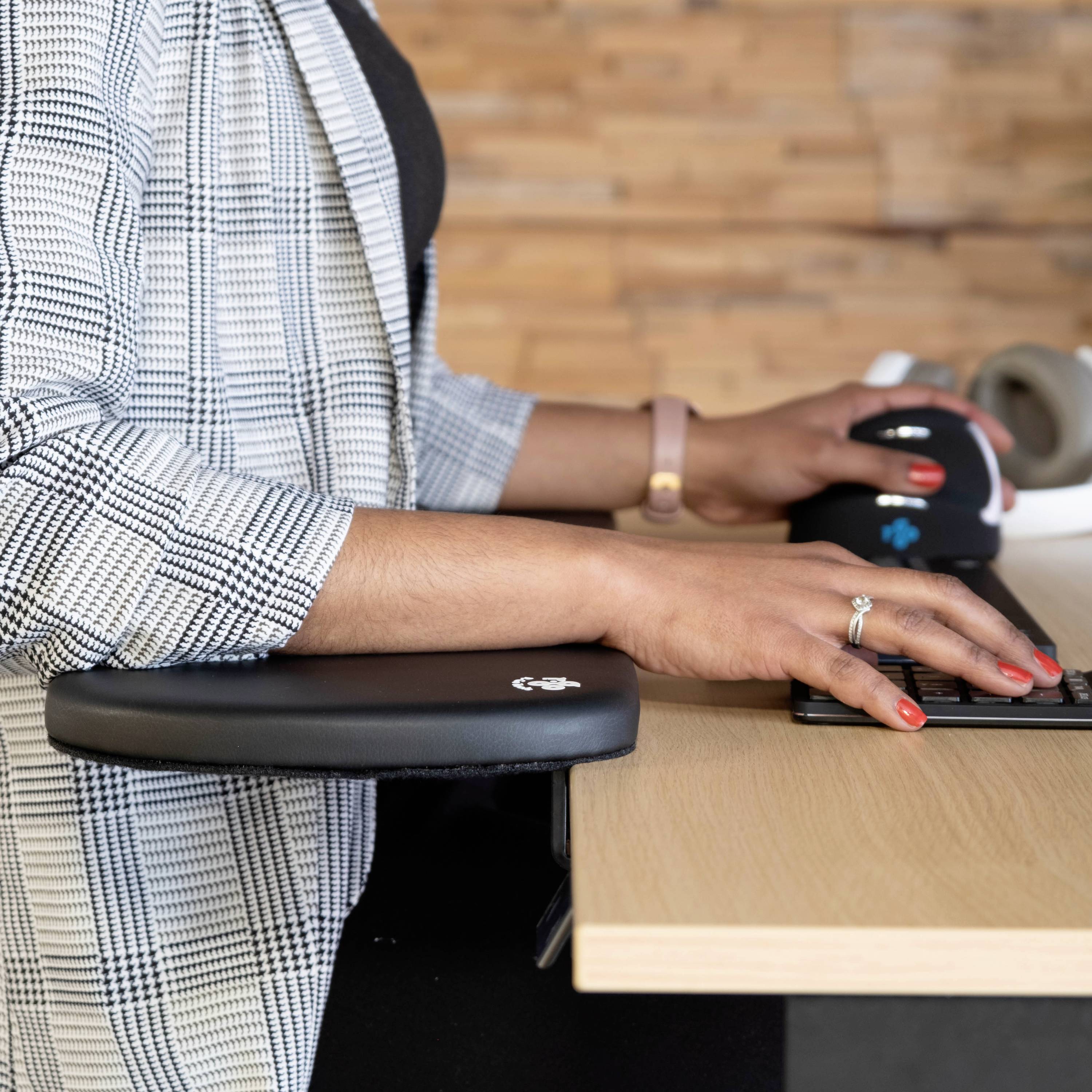 R-GO Tools Armlehne Handgelenksstütze Schwarz