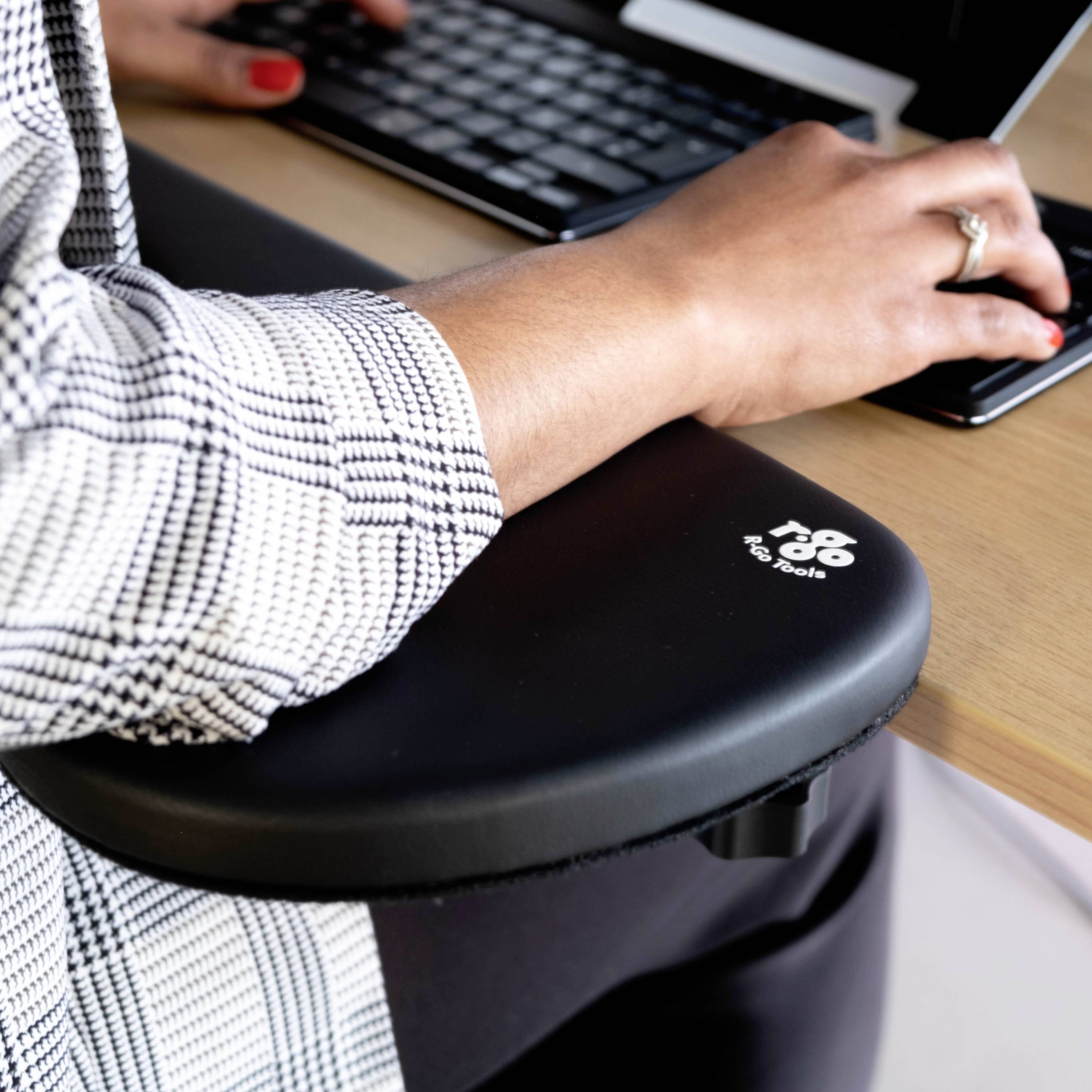 R-GO Tools Armlehne Handgelenksstütze Schwarz