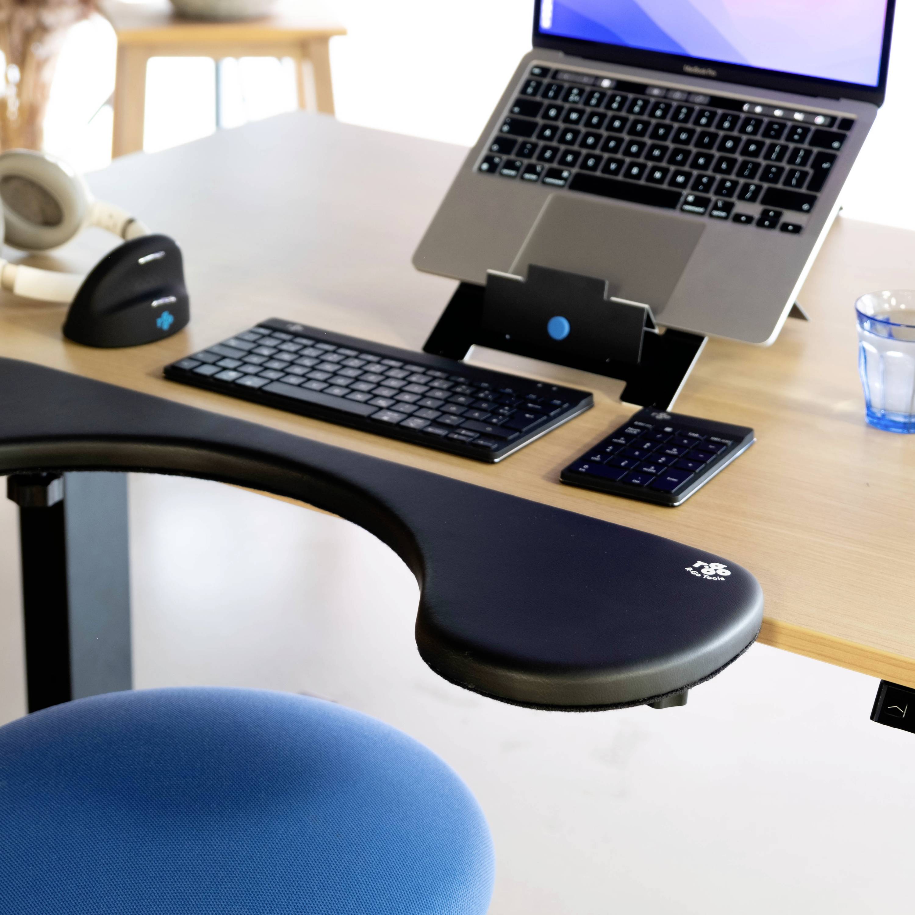 R-GO Tools Armlehne Handgelenksstütze Schwarz