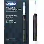 Oral-B Pulsonic Slim Clean 2000 Black 396208 Elektrische Zahnbürste Schwarz Oral-B Pulsonic Slim Clean 2000 Black 396208 Elektrische Zahnbürste Schwarz