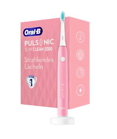 Oral-B Pulsonic Slim Clean 2000 pink 4210201304708 Elektrische Zahnbürste Schallzahnbürste Pink