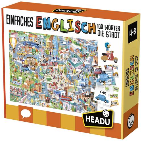Headu Einfaches English 100 Wörter - die Stadt (mit App) DE56291