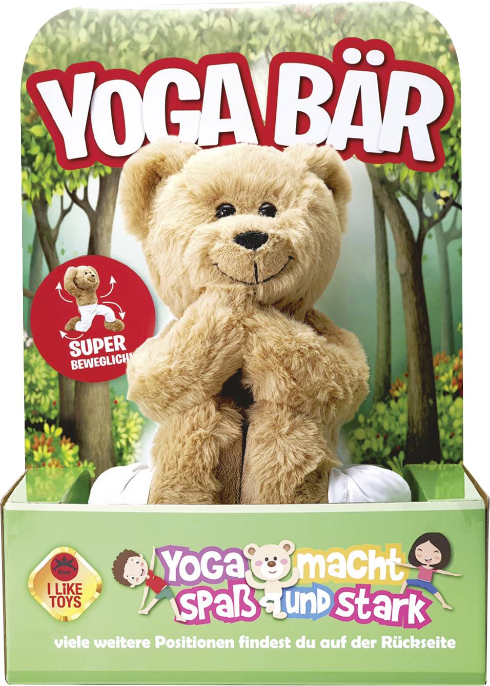 Bauer Spielwaren Yoga Bär 32cm 12241