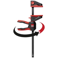 Bessey Einhandzwinge mit drehbarem Griff EZ360 EZ360-60 Spann-Weite (max.):600mm Ausladungs-Maße:80mm Bessey Einhandzwinge mit drehbarem Griff EZ360 EZ360-60 Spann-Weite (max.):600mm Ausladungs-Maße:80mm