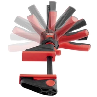 Bessey Einhandzwinge mit drehbarem Griff EZ360 EZ360-60 Spann-Weite (max.):600mm Ausladungs-Maße:80mm Bessey Einhandzwinge mit drehbarem Griff EZ360 EZ360-60 Spann-Weite (max.):600mm Ausladungs-Maße:80mm