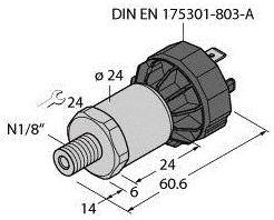 Turck Drucktransmitter 1 St. PT100PSIG-1014-U1-DA91